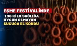 Uşak’ta yine sağlıksız sucuk yakalandı
