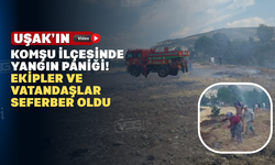 Uşak'ın Komşusu Selendi'de Orman Yangını: Ekipler ve Vatandaşlar Seferber Oldu