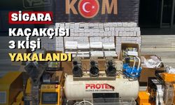 Uşak’ta kaçak sigara atölyesine baskın