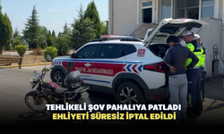 Tehlikeli şov pahalıya patladı: ehliyeti süresiz iptal edildi.