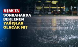 Mevlam sonbaharda Uşak’a su yağdıracak mı?