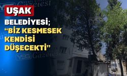 Uşak Belediyesi: “Kesmesek can kaybına yol açabilirdi”