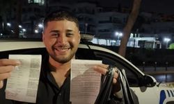 Alkollü sürücü yakalanınca sevgilisine beddua etti