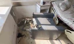 Sigaranın sebep olduğu yangın, hastaneyi küle çeviriyordu