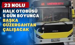 Uşak’ta bu otobüsün güzergahı değişti