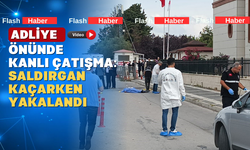 Adliye önünde silahlı saldırı: 1 ölü 1 yaralı