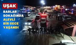 Uşak’ta bir eğlence mekânında yangın çıktı