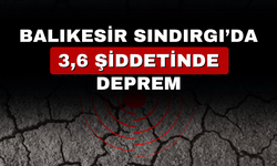 Balıkesir Sındırgı’da  3.6 büyüklüğünde deprem