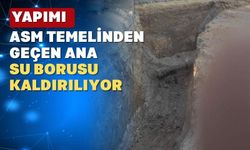 Uşak’ta bina yaptırmayan su borusu kaldırılıyor