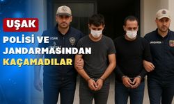 Uşak’ta suç işleyen 2 firari İzmir’de yakalandı