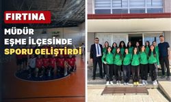 Uşak’ın Eşme ilçesi sporda fırtına gibi esiyor