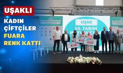 Uşak’ta Kadın Çiftçiler Fuarda Yarıştı