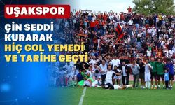 Uşakspor büyük başarısıyla tarihe geçti