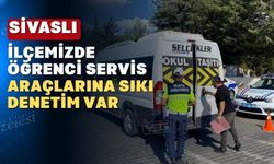 Uşak’ın Sivaslı İlçesinde Öğrenci Servislerine Yakın Takip