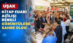 Uşak Kitap Fuarını Başbuğ ve Balbay açtı