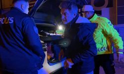 Çevirmede alkollü yakalanan sürücü aracını öve öve bitiremedi