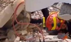 Enkazın altından ses alındı