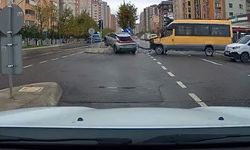 Kırmızı ışıkta geçen sürücü kazaya neden oldu