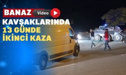 Uşak’ın Banaz İlçesinde otomobil tıra çarptı: 1 Yaralı