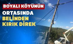 Uşak Boyalı Köyünün Direği Boyalı Değil Kırık Direk