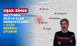 Uşak-Simav Fay Hattında 7.2'lik Deprem Uyarısı