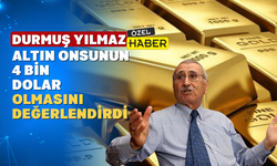 Uşaklı Ekonomist Durmuş Yılmaz altındaki anormal artışı değerlendirdi