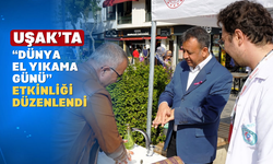 Uşak'ta Tiritoğlu Parkında Kollar Sıvandı Eller Yıkandı