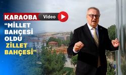 Karaoba; “Uşak Millet Bahçesinde Müteahhitler Para Yuvarlıyor”