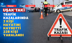 Uşak’ta Eylül Ayı Kaza Verileri Açıklandı