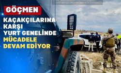 Uşak ve diğer illerde göçmen kaçakçıları operasyonu