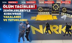 Uşak’ta düzenlenen 3 ayrı operasyonda 4 zehir taciri tutuklandı