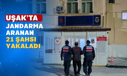 Uşak Jandarmasından Aranan Şahıslara Yönelik Operasyon