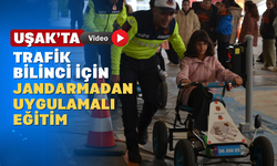 Uşak'ta trafik bilincini artırmaya yönelik bir etkinlik düzenlendi