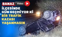Uşak’ın Banaz ilçesinde her gün bir kaza oluyor