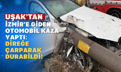 Facianın eşiğinden dönüldü: Otomobil orta refüje çıktı