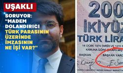 Uşak’tan Tepki; “MB’yi Dolandıran Kişinin TL ‘de İmzasının Ne İşi Var?
