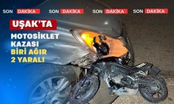 Ne yazık ki Uşak’ta motosiklet kazalarının sonu gelmiyor