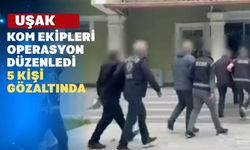 Uşak’ta polis kaçak tütün ve ruhsatsız silahlar ele geçirildi