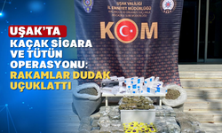 Uşak'ta Kaçakçılığa Darbe: 2 Şüpheli Gözaltında