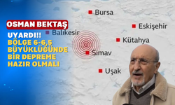 Uşak-Kütahya Fay Hattı Diken Üstünde