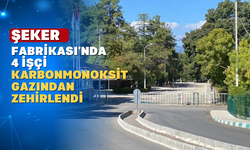 Şeker Fabrikası’nda 4 işçi kireç taşından çıkan gazdan rahatsızlandı
