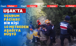 Ulubey'de Bir Kişi Uçurumdan Düştü