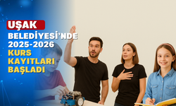 Uşak Belediyesi'nde Yeni Dönem Kursları Başlıyor