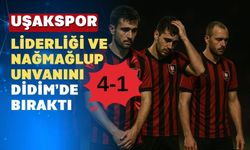 Oktaş Uşakspor Liderliği de Yenilmezlik Unvanını da Yitirdi