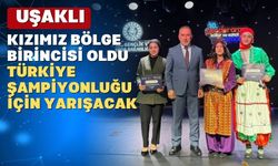 Uşaklı Genç Kız Bölge Birincisi Oldu