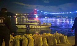 2 ton 350 kilogram kaçak midye ele geçirildi