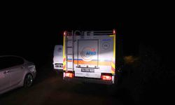 Araç yanında tüfek, cesedi ise 150 metre sonra bulundu