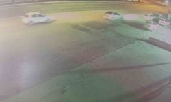 Aracın sağından geçmeye çalışınca ortalığı savaş alanına çevirdi