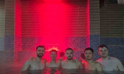 Kaplıcalar soğuk havalarda da şifa kaynağı oluyor