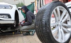 Kış lastiği için son gün yoğunluğu